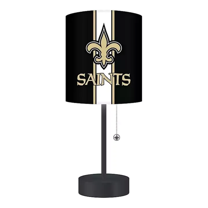New Orleans Saints Charging Table Lamp