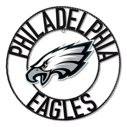 NFL Philadelphia Eagles Wrought Iron Wall Plaque