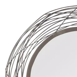 Nixie Black Wire Wall Mirror