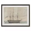 North Carolina United States Ship Framed Art Print