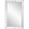 Notched Bevel Rectangle Wall Mirror