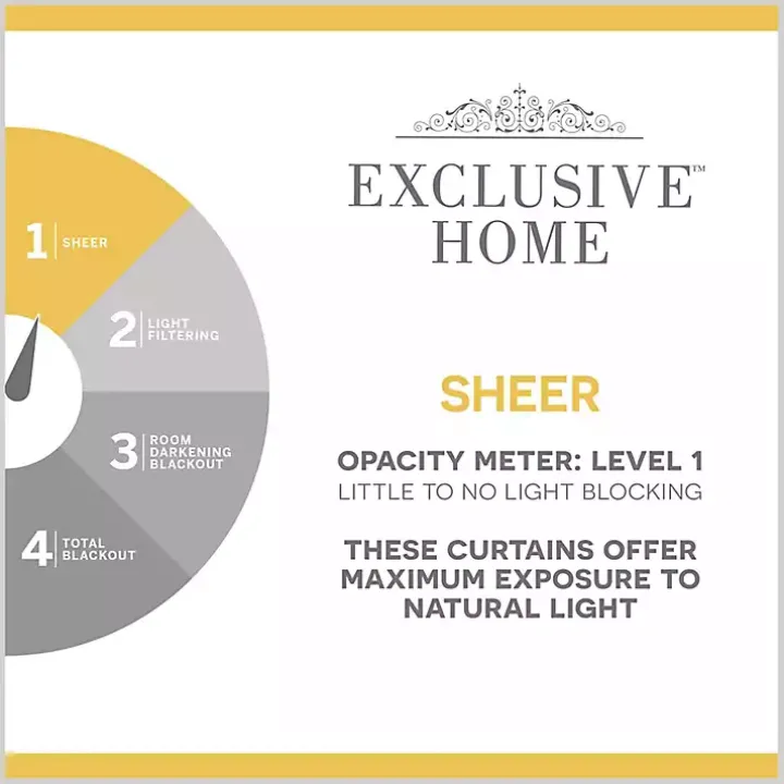 Oatmeal Braided 2-pc. Curtain Panel Set, 96 in.