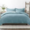 Ocean Blue Solid 3-pc. Twin Duvet Cover Set