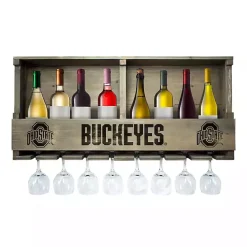 Ohio State Reclaimed Wood Bar Shelf