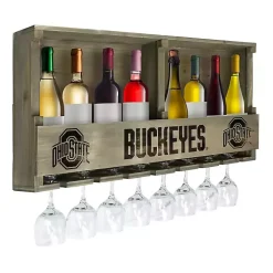 Ohio State Reclaimed Wood Bar Shelf