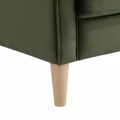 Olive Chelsea Modern Loveseat