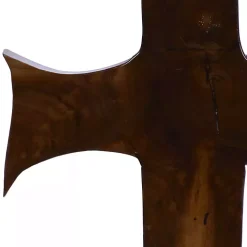 Organic Shape Cross Wall Plaque, 20 in.