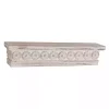 Ornate Farmhouse Wooden Wall Shelf, 28 in.