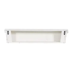 Ornate Farmhouse Wooden Wall Shelf, 28 in.