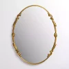 Oval Louisa Gold Wall Mirror
