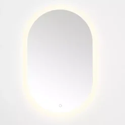 Oval Wes LED Wall Mirror
