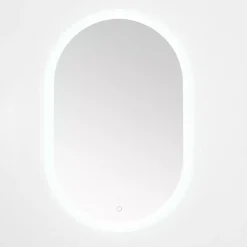 Oval Wes LED Wall Mirror