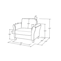 Oyster Walter Accent Chair