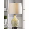 Painted Mercury Glass Table Lamp
