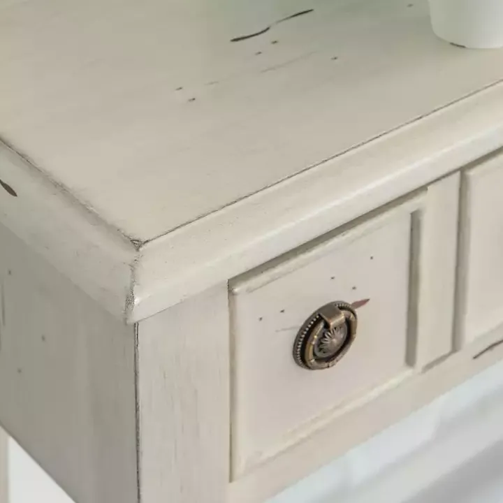 Paloma Cream 4-Drawer Console Table