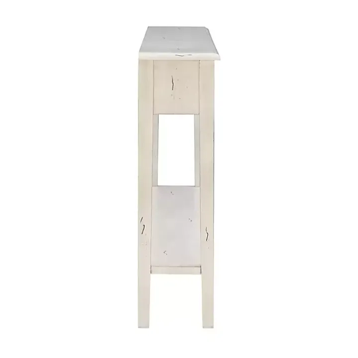 Paloma Cream 4-Drawer Console Table