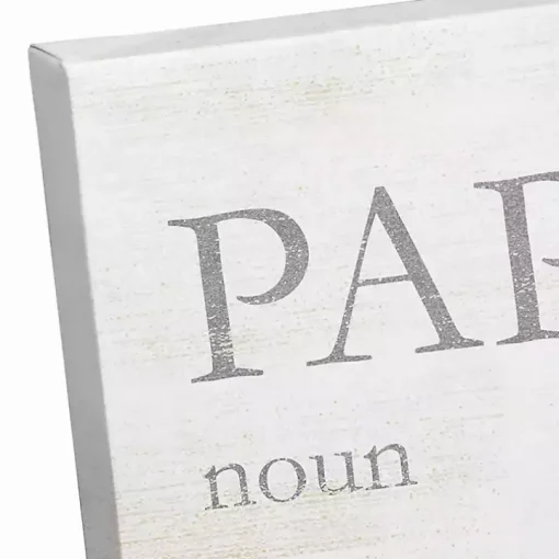 Papa Definition Wall Plaque