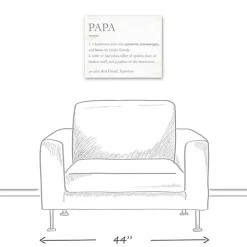 Papa Definition Wall Plaque