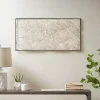 Paper Cloaked Leaves Metal Plaque