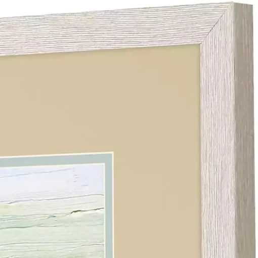 Pastel Beach Umbrella Framed Art Prints, Set of 2