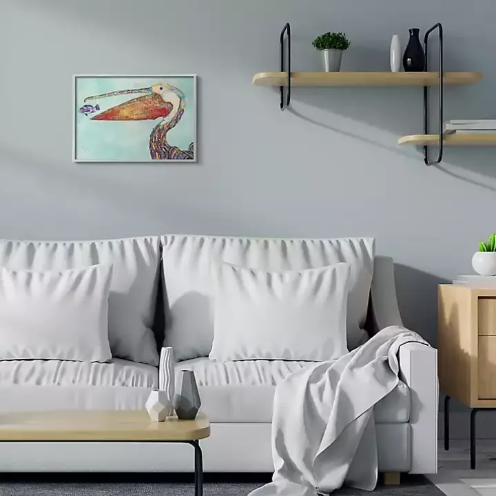 Pelican's Lost Supper Fish Framed Wall Plaque