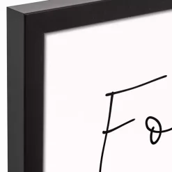 Personalized Forever and Ever Canvas Wall Plaque