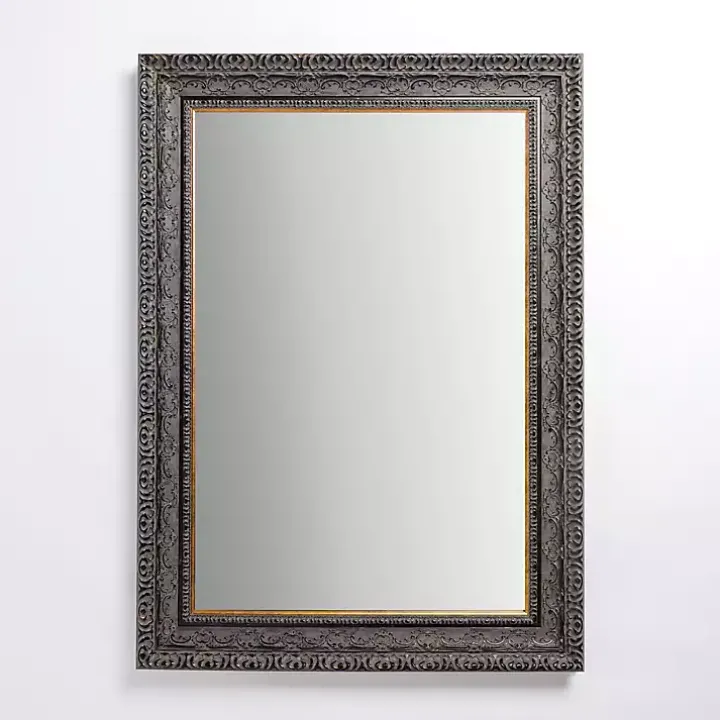 Pewter Vintage Wall Mirror