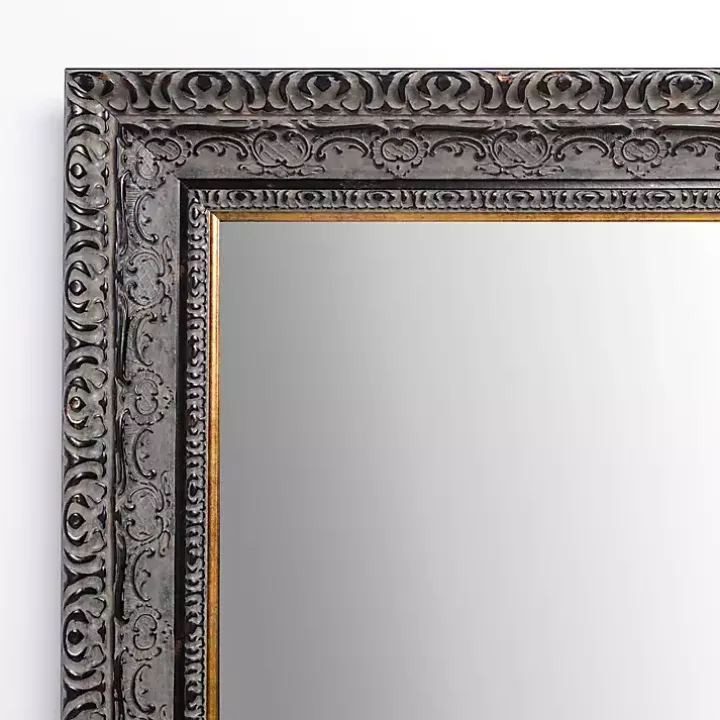 Pewter Vintage Wall Mirror