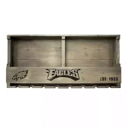 Philadelphia Eagles Reclaimed Wood Bar Shelf