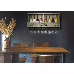 Philadelphia Eagles Reclaimed Wood Bar Shelf