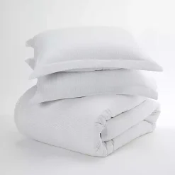 Pinstripe 3-pc. Queen Duvet Cover Set