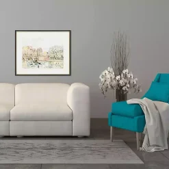 Place Dauphine Framed Art Print