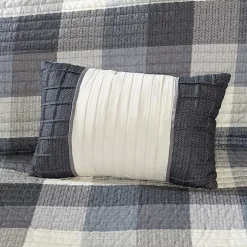 Plaid Reversible 6-pc. Full/Queen Coverlet Set