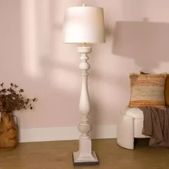 Prussia White Floor Lamp