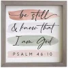 Psalm 46:10 Wall Plaque