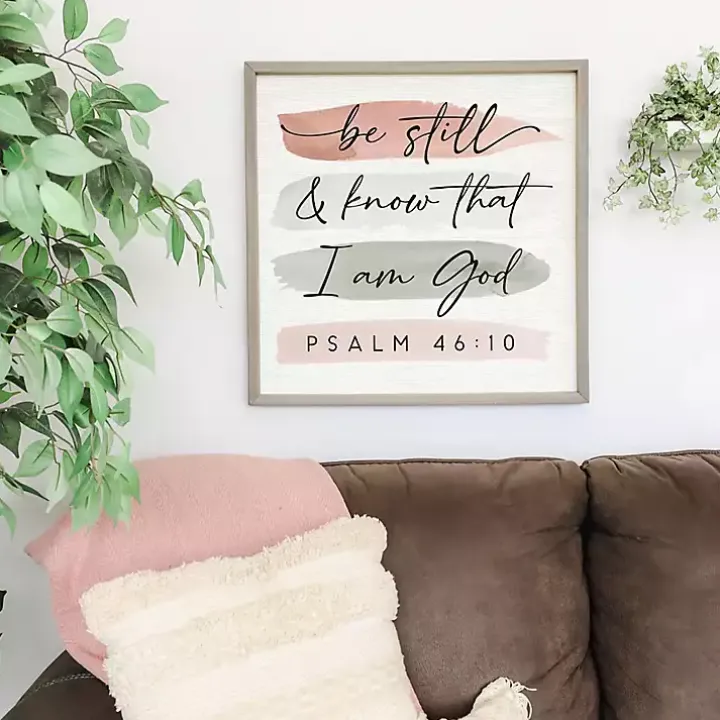 Psalm 46:10 Wall Plaque