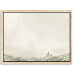 Pure in Heart Framed Canvas Art Print, 26x34