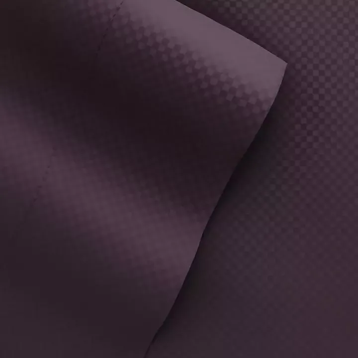 Purple Embossed Checkered 3-pc. Twin Sheet Set