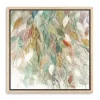 Rainy Cascade I Framed Canvas Art Print, 40x40