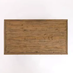 Reclaimed Wood Keeping Drawers Coffee Table