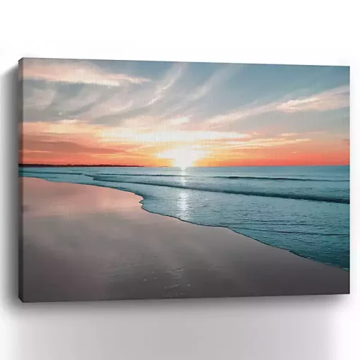 Relaxing Morning Giclee Canvas Print, 40x30 in.