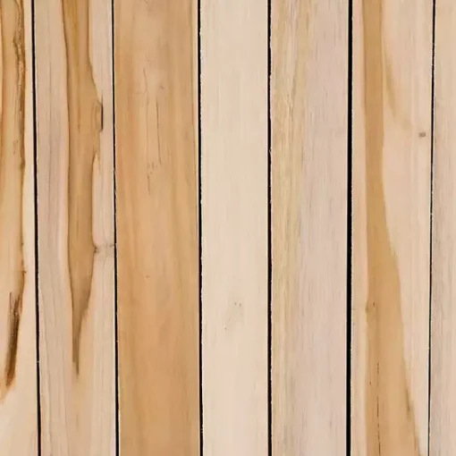 Repurposed Wood Logs Square Coffee Table