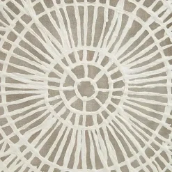 Rice Paper Henna Medallion Wall Plaque