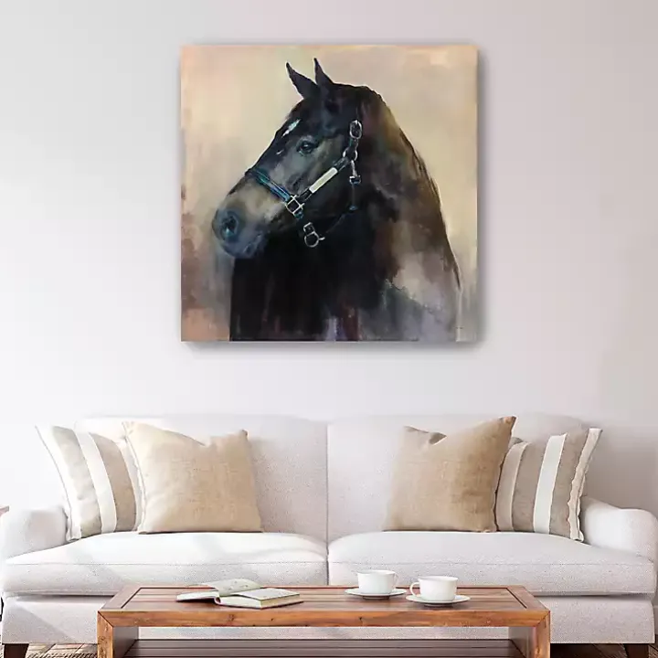 Ritzy Horse Canvas Art Print