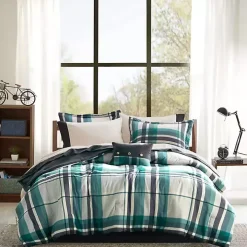 Roger Plaid 7-pc. Twin Comforter Set