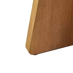 Round Pecan Wood Kenny Dining Table