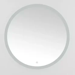 Round Whit LED Wall Mirror