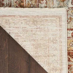Rust Distressed Multi Medallion Runner, 2x10