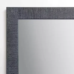 Rustic Black Ryan Profile Mirror