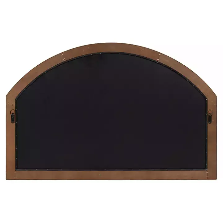 Rustic Brown Arch Holden Mirror